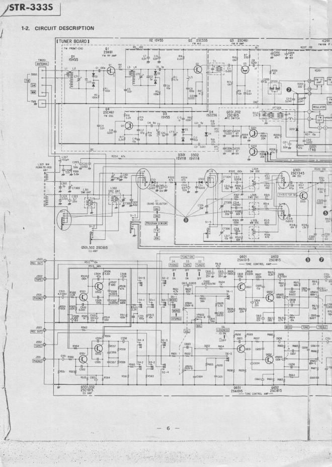 sony str 333 s schematic