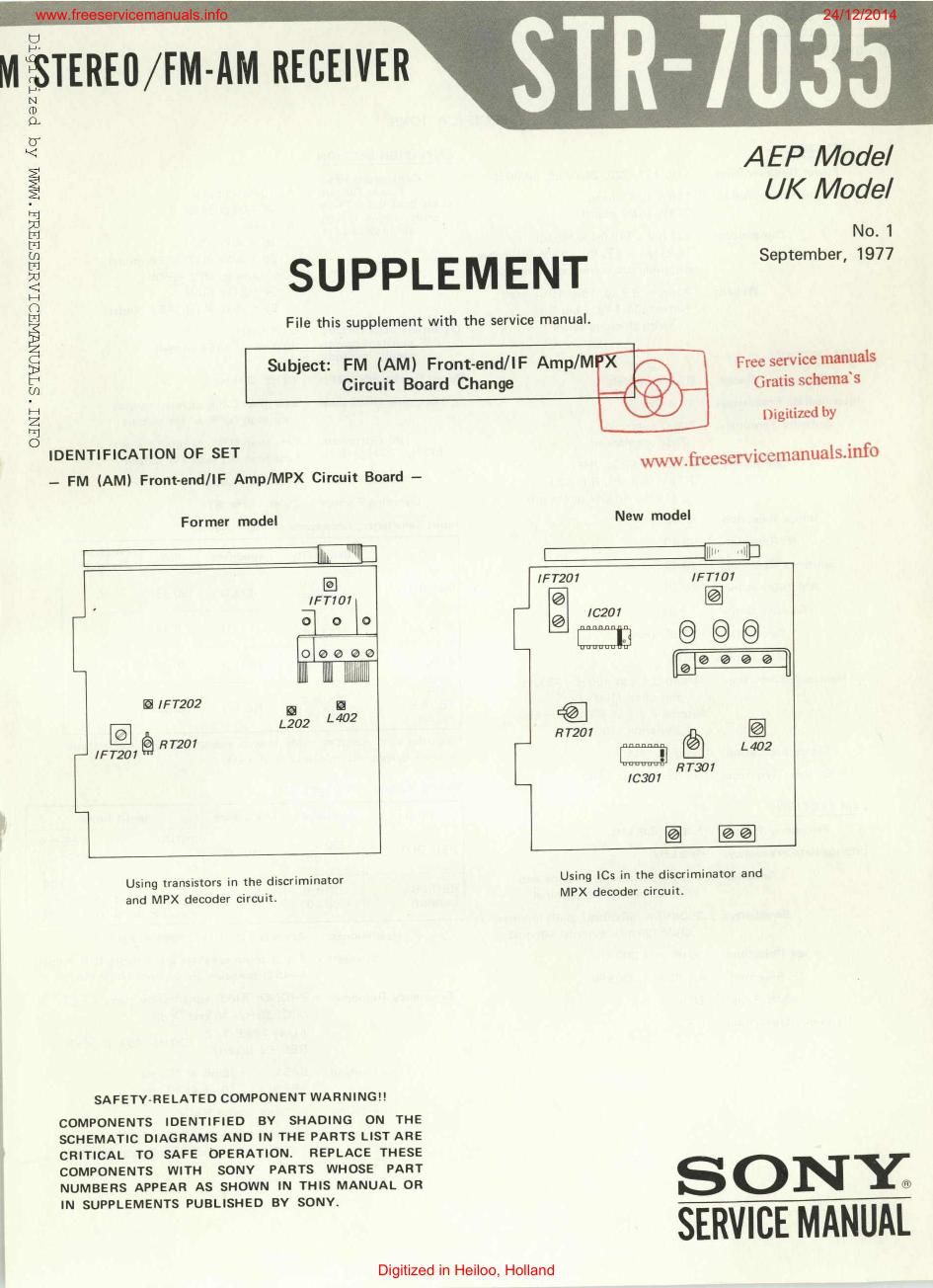 sony str 7035 rec service manual