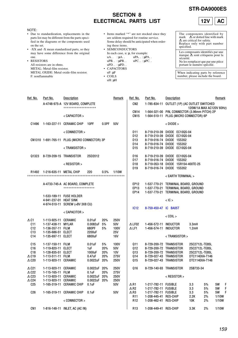 sony str da 9000 es schematic 1