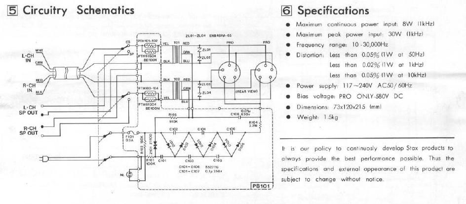 stax srd 7 pro schematic