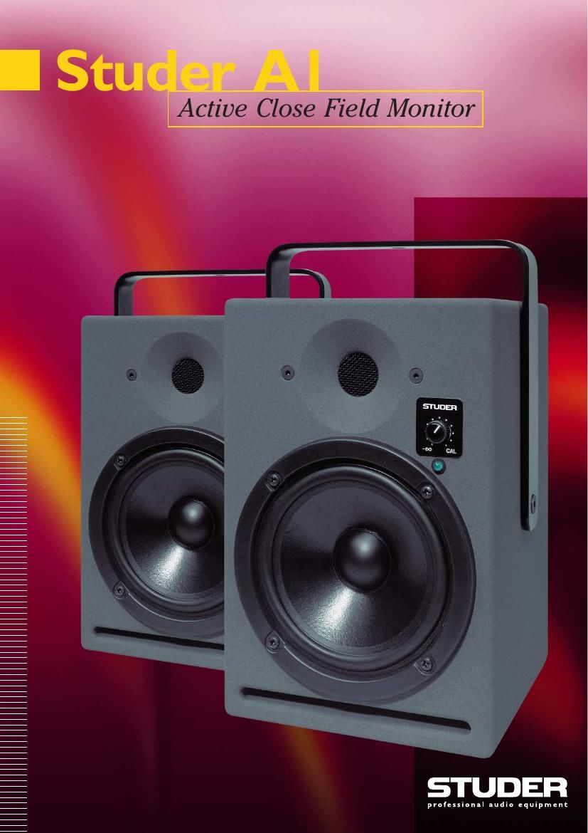 studer a 1 brochure