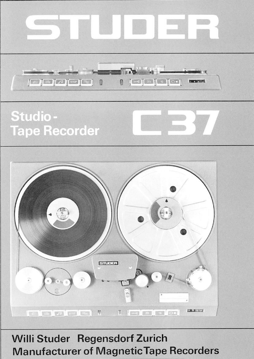 studer c 37 service manual 2