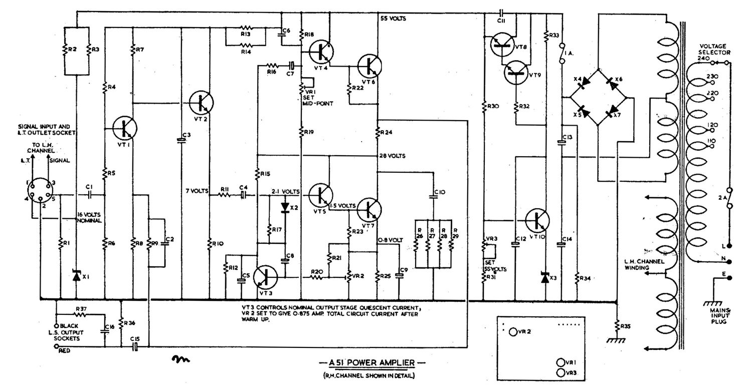 sugden a51 schematic