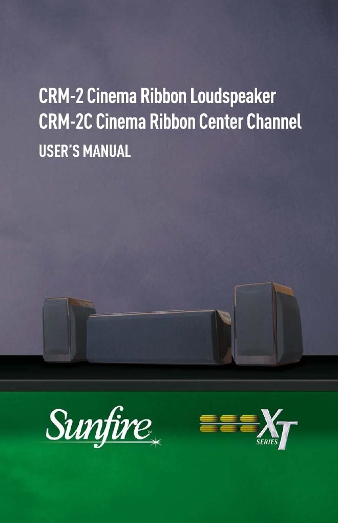 sunfire crm 2 owners manual