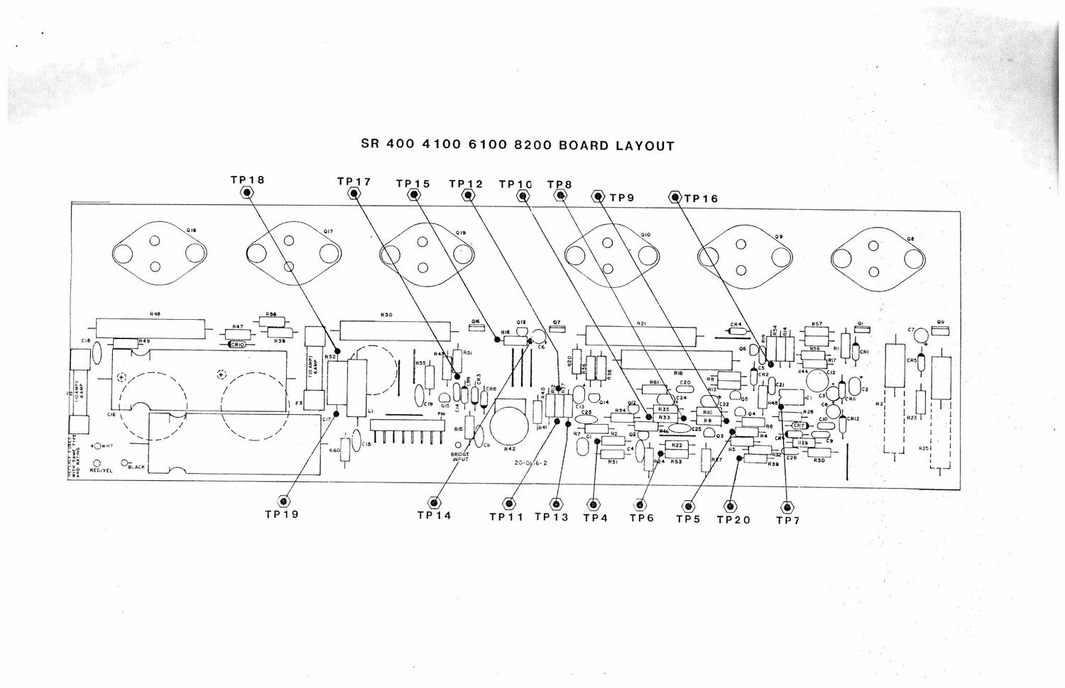 sunn sr series power amp layout