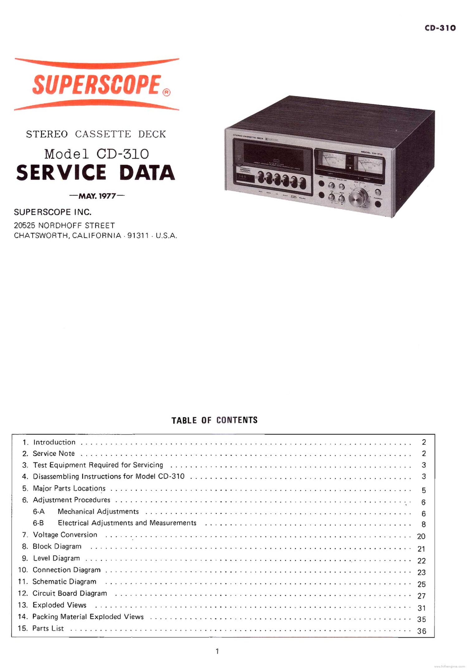 Superscope CD 310 SM