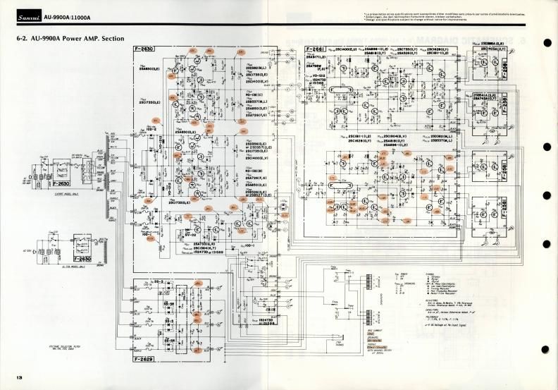 Sansui AU 11000 A Schematic