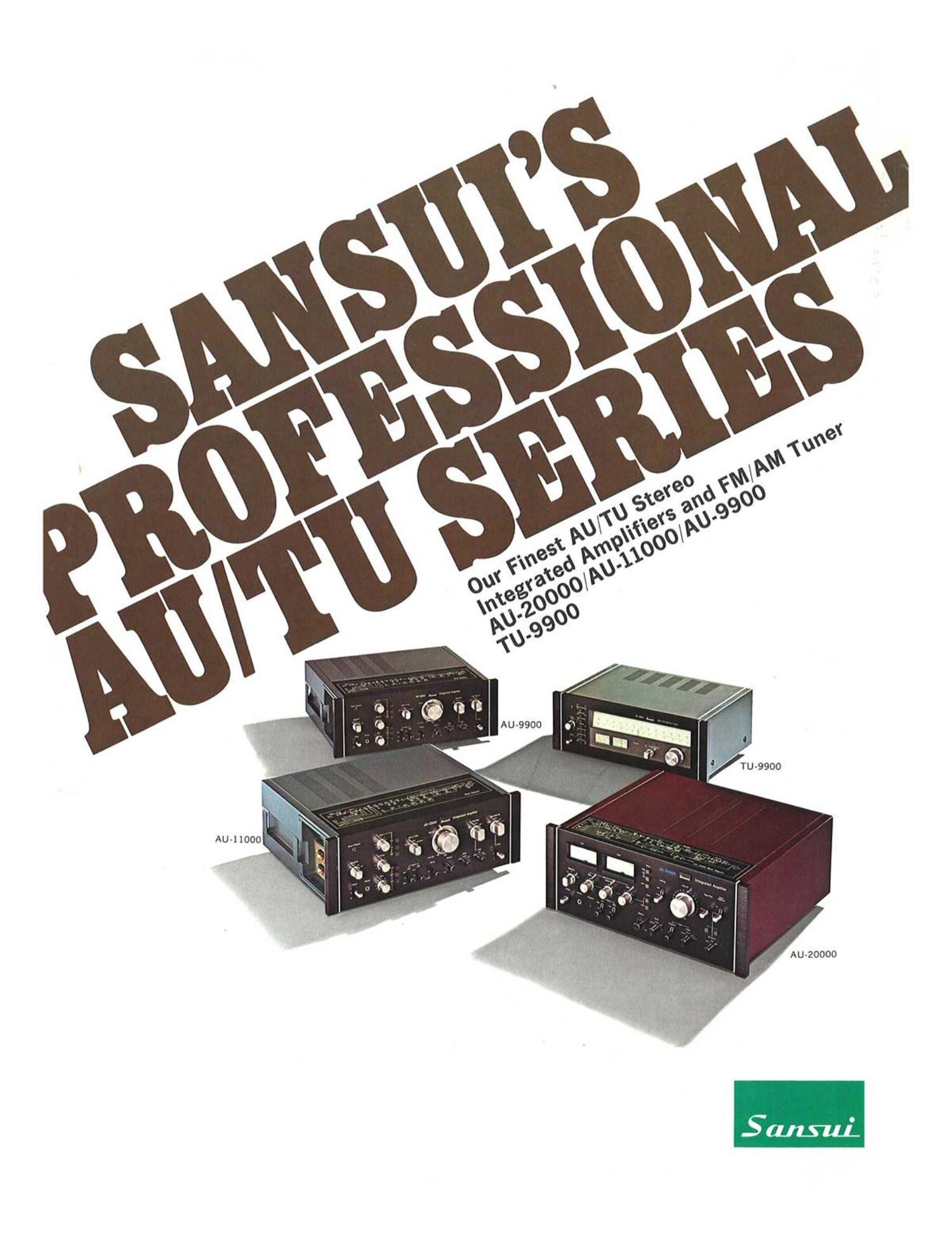 Sansui AU 11000 Brochure