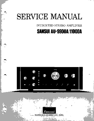 Free Audio Service Manuals - s / sansui / sansui-au