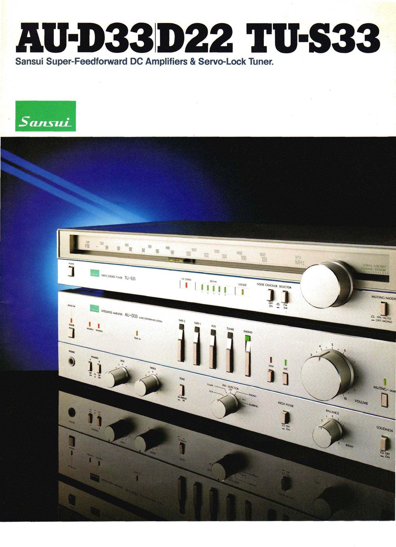 Sansui AUD 22 Brochure