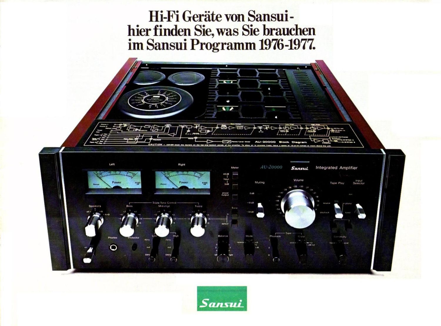 Sansui 1976 1977 Catalog