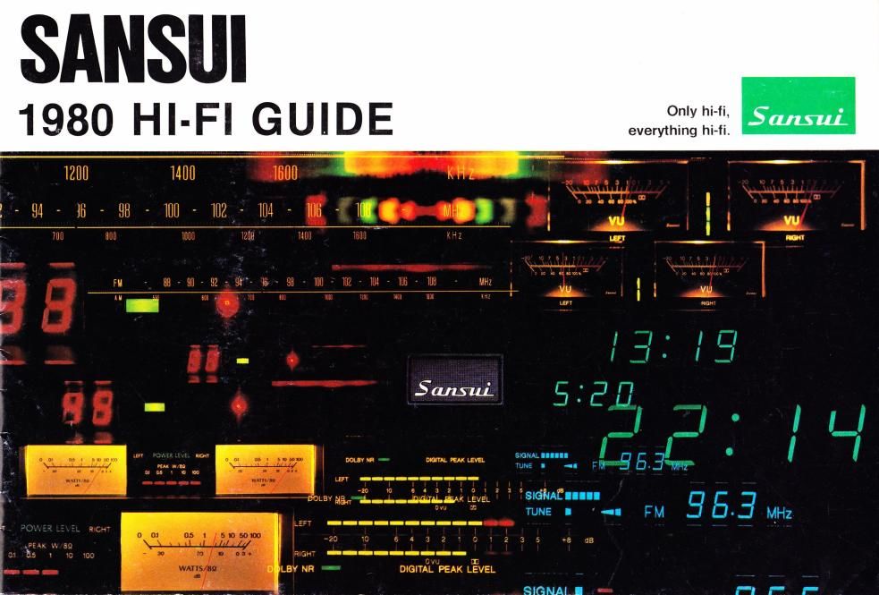 Sansui 1980 HiFi Guide