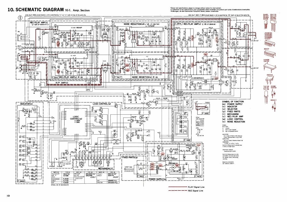 Sansui D 77R Schematic