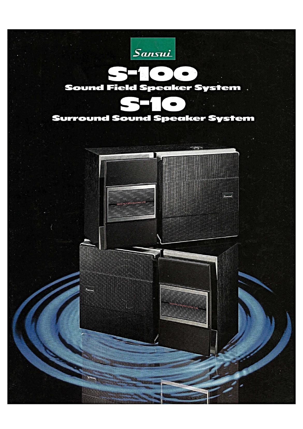 Sansui S 10 Brochure