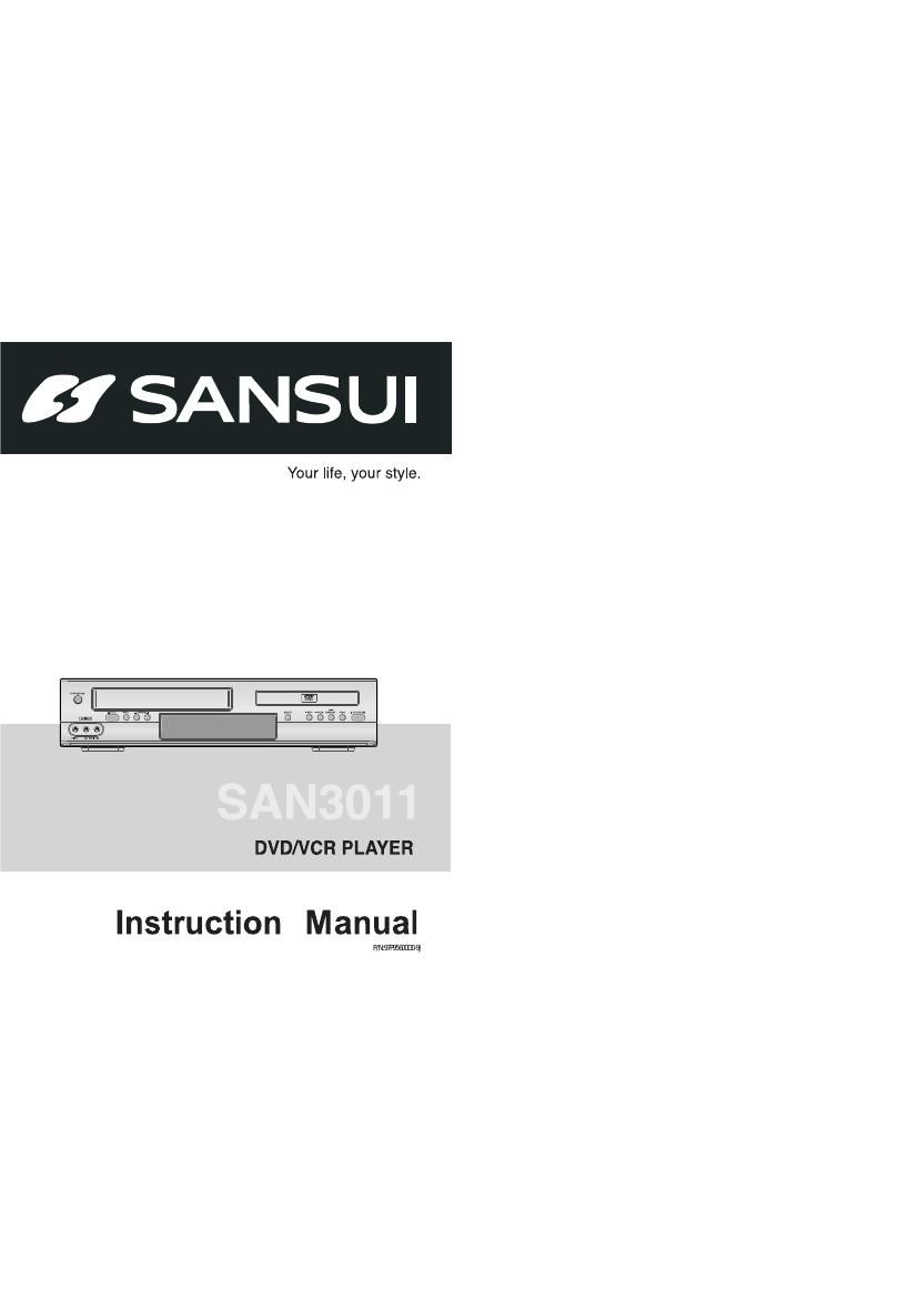 Sansui SA N3011 Owners Manual