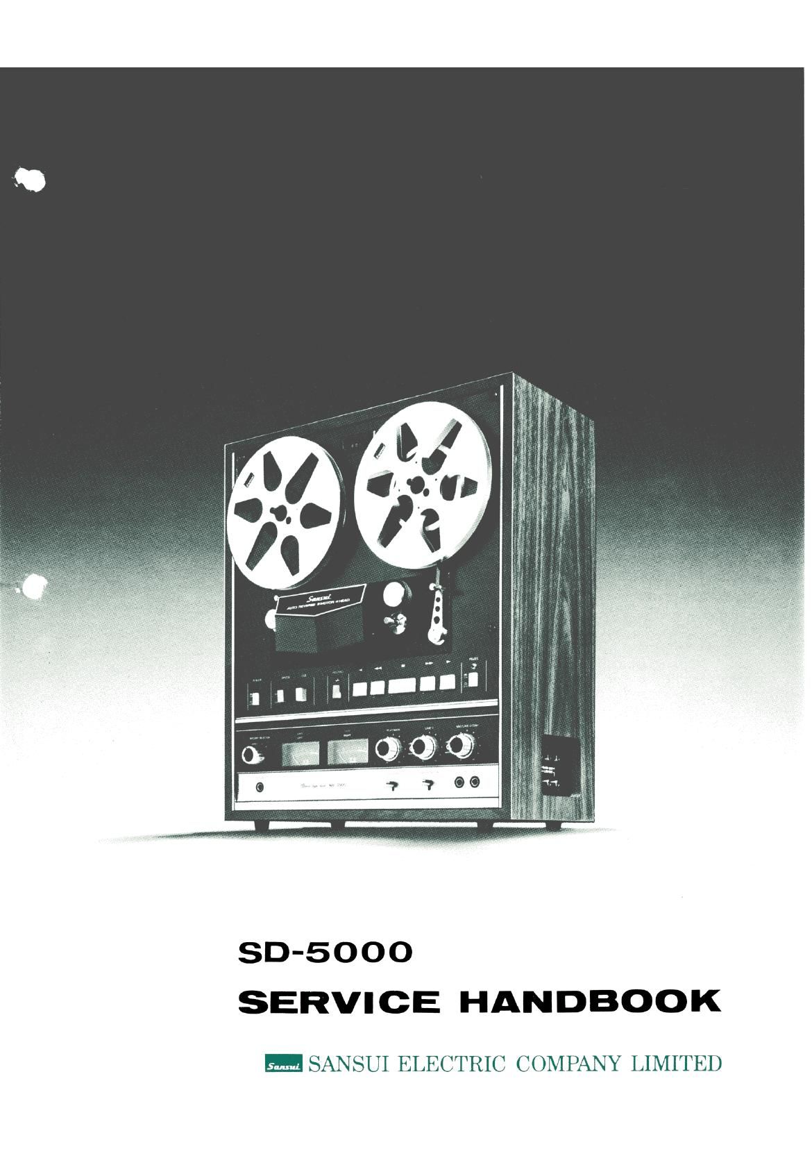 Sansui SD 5000 Service Manual