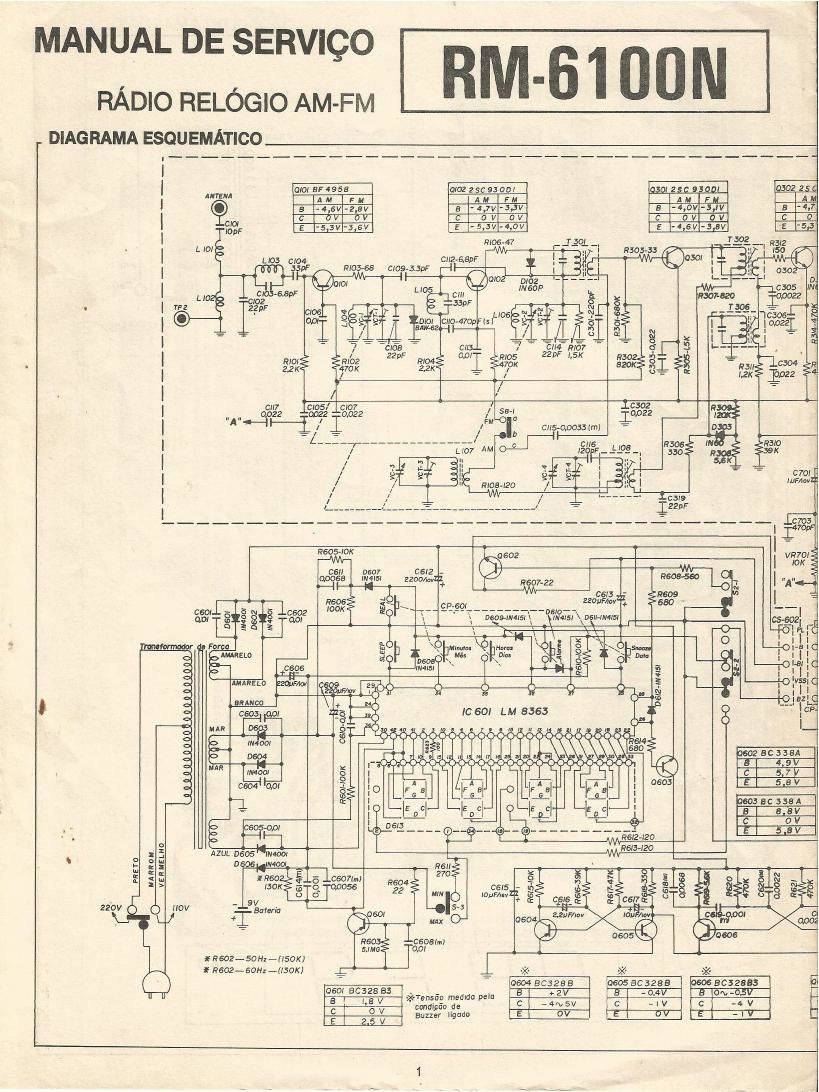 SANYO RM 6100 N