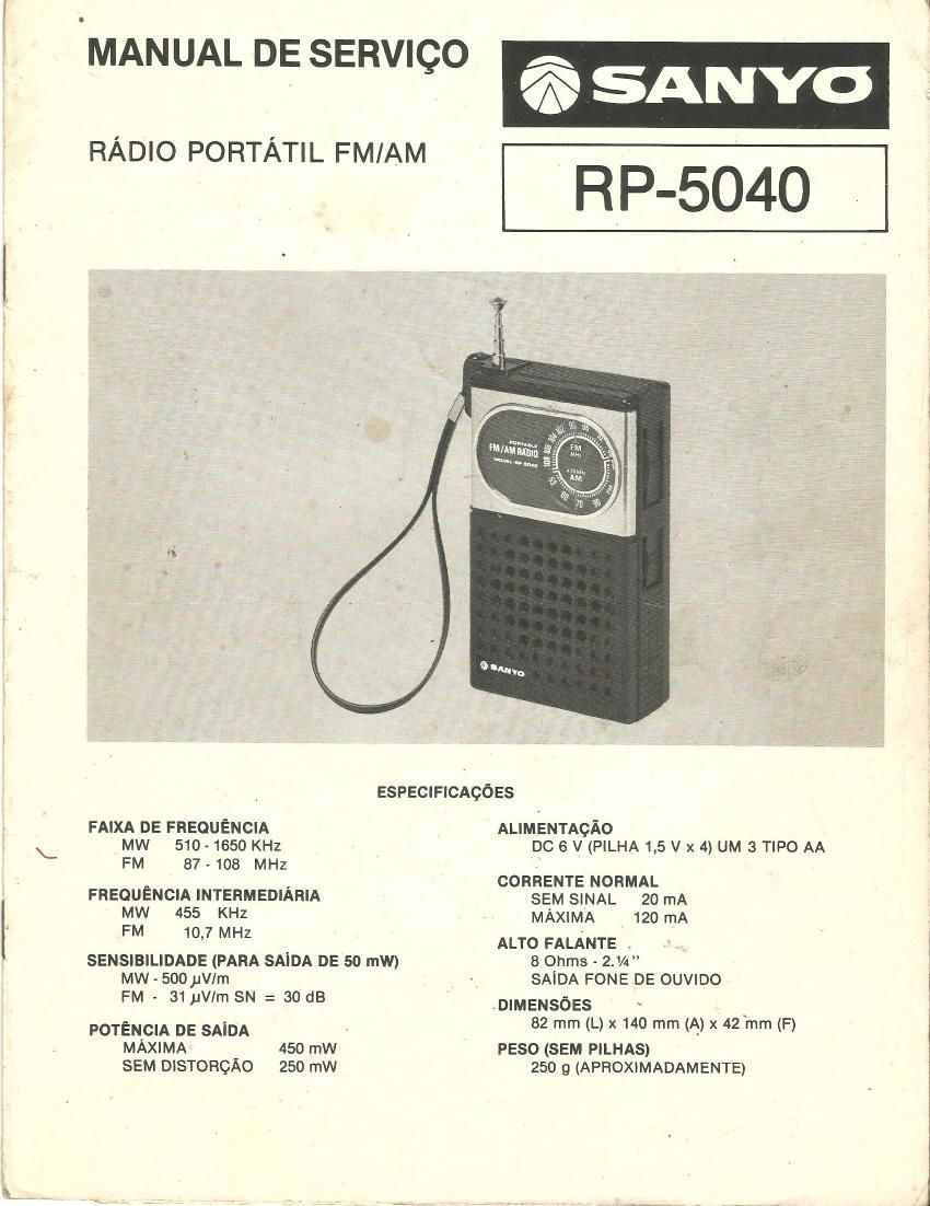 SANYO RP 5040