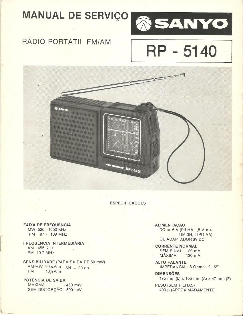 SANYO RP 5140