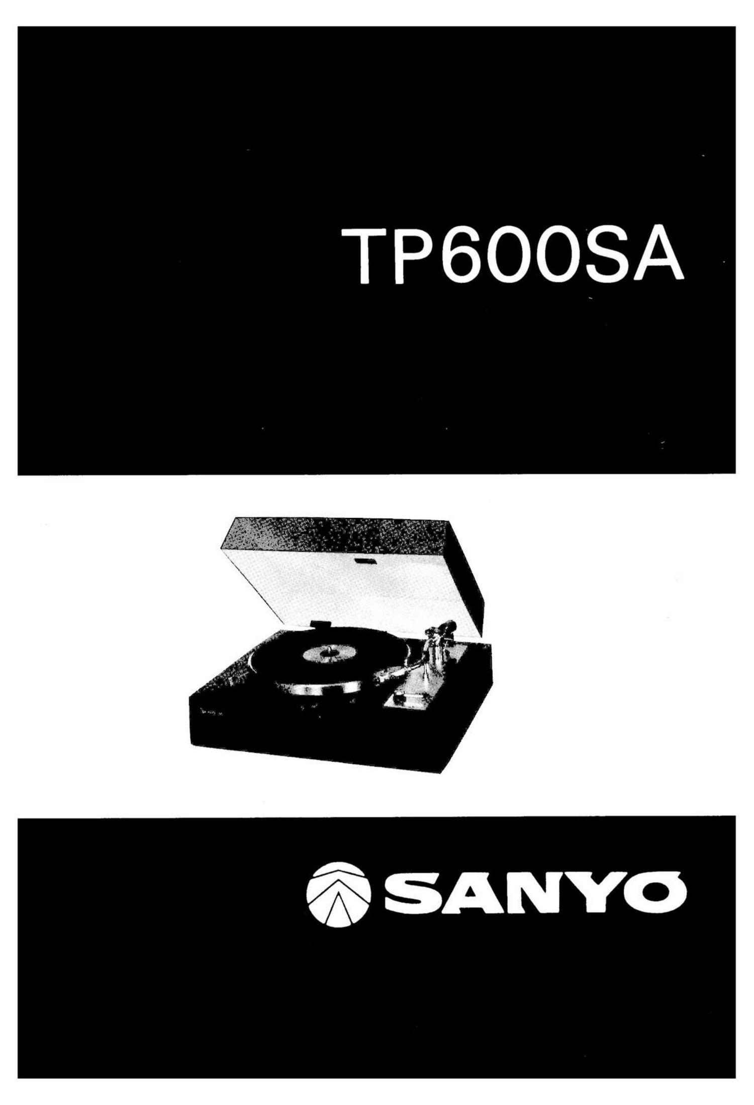Sanyo TP 600SA Owners Manual