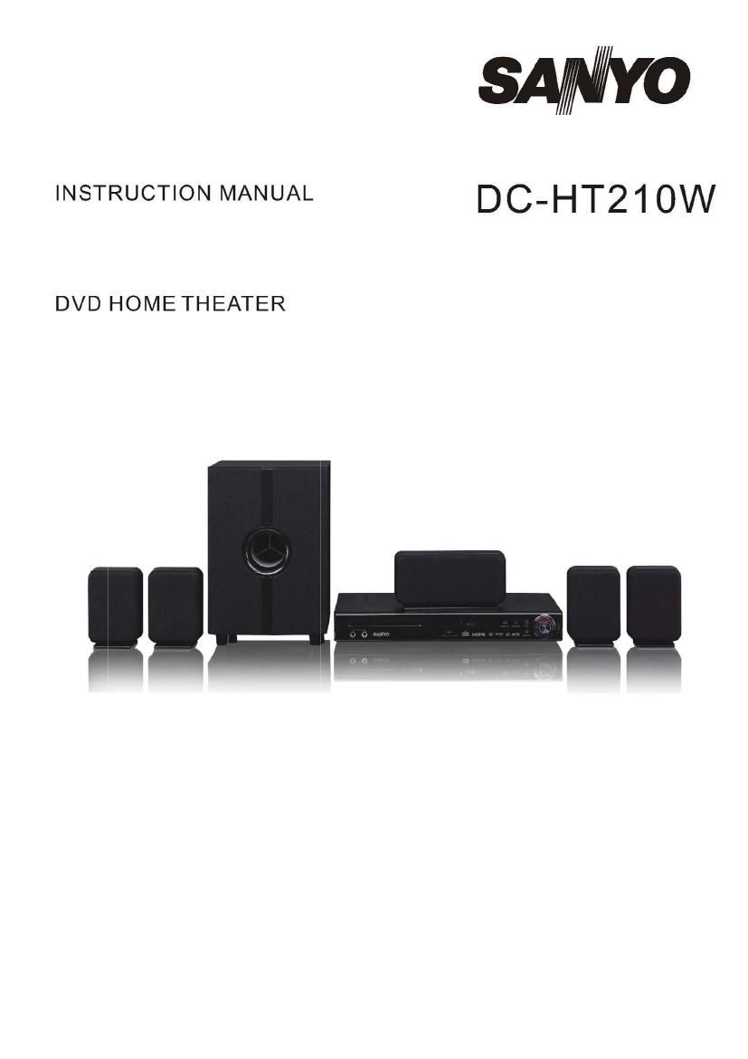Sanyo DC HT210W Owners Manual