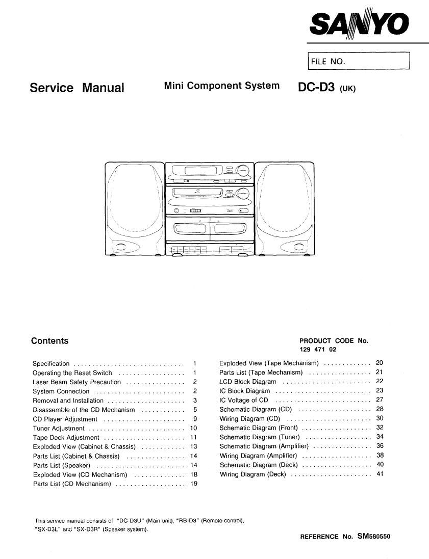 sanyo dc d3