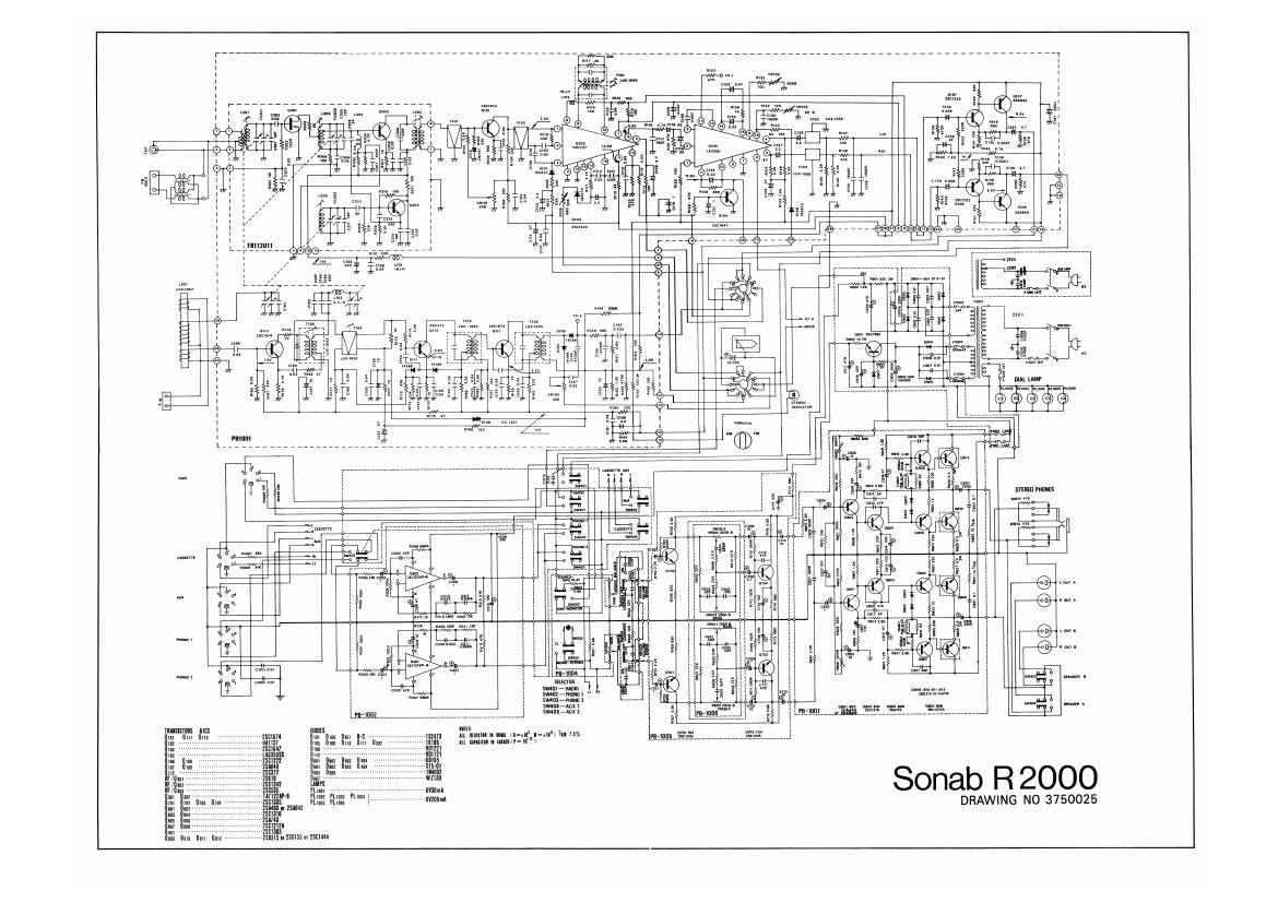 Sonab r2000 schematic