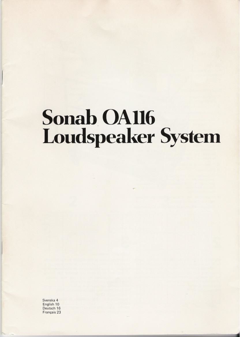 sonab oa116