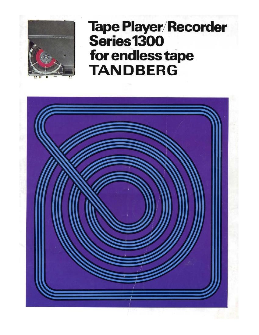Tandberg 1300 Brochure