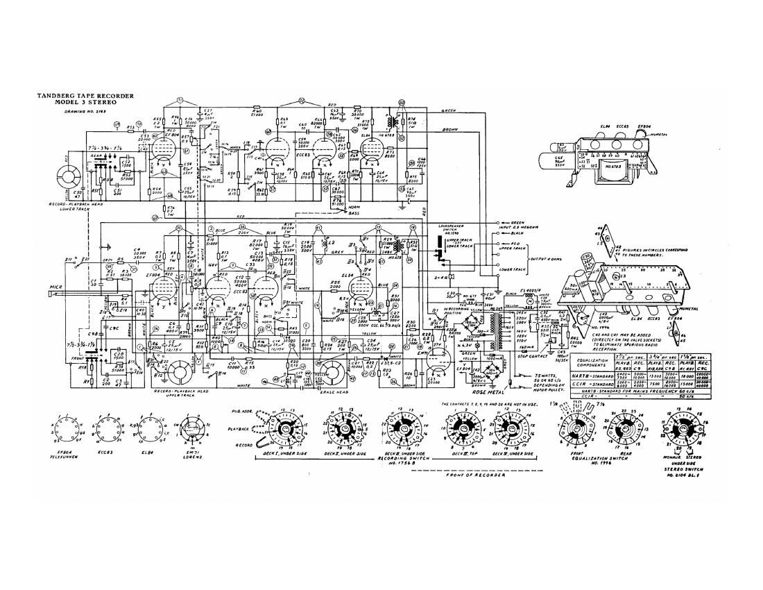 Tandberg 3 Schematic