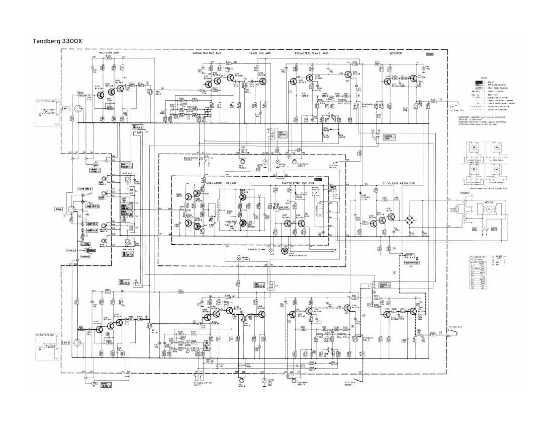 Tandberg 3300 X Schematic 4