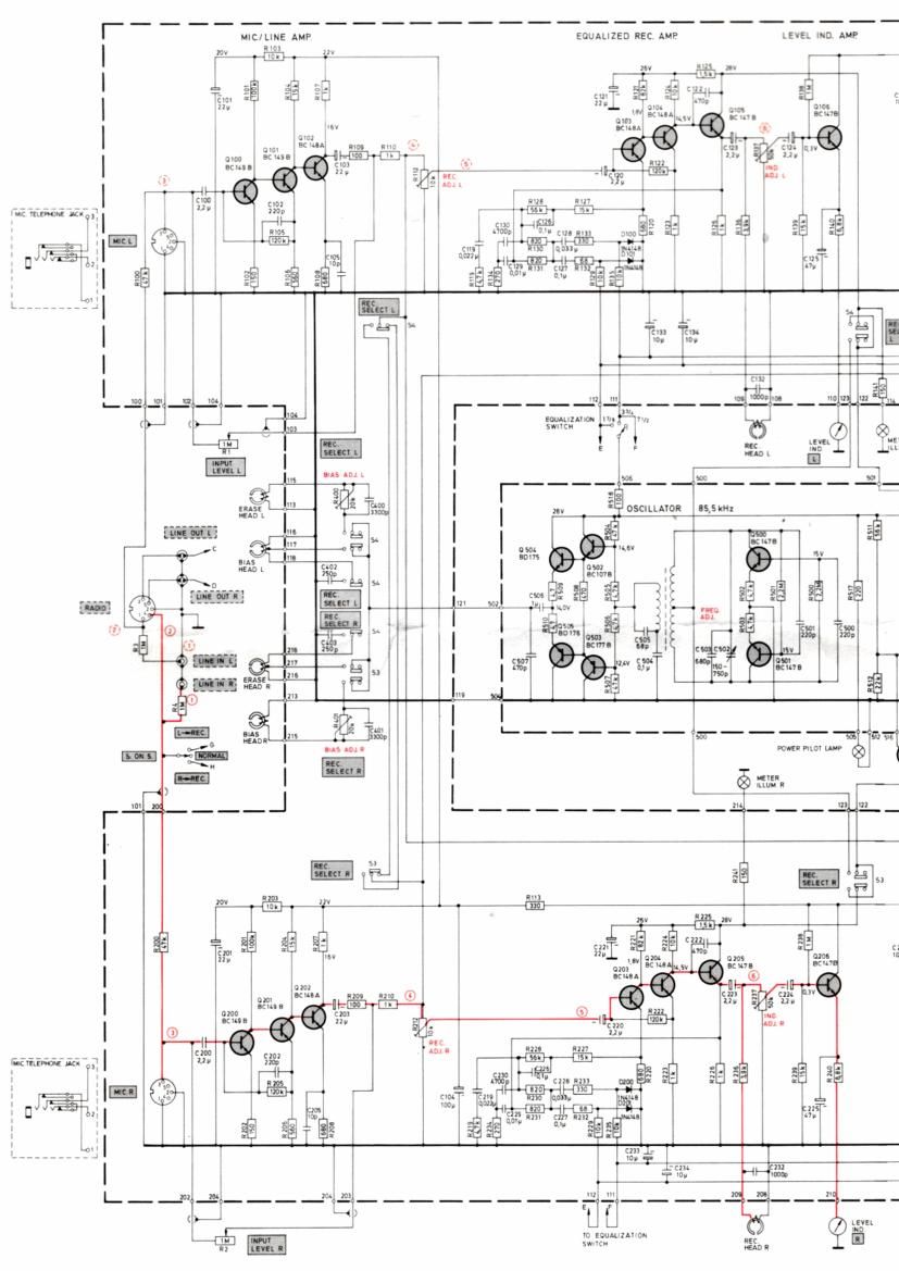 Tandberg 3300 X Schematic 5