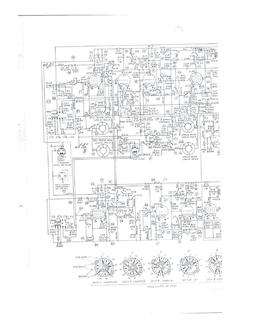 Tandberg 5 Schematic