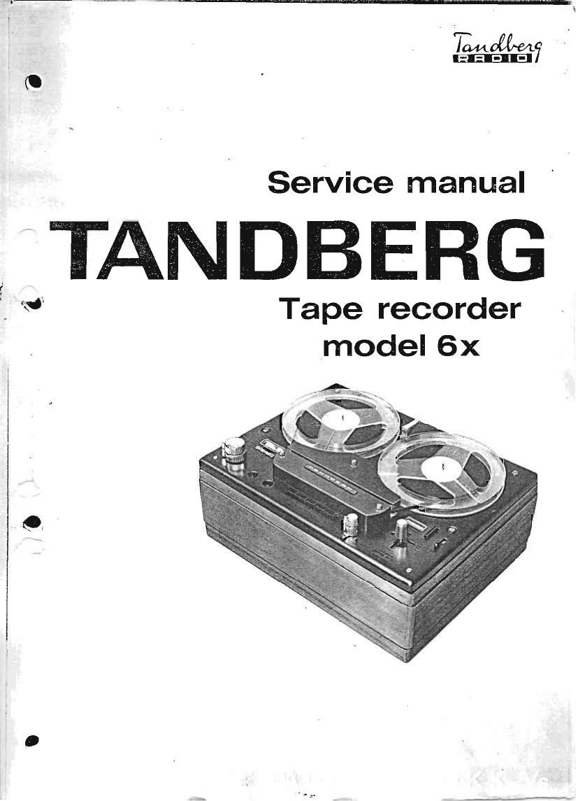 Tandberg 6 X Service Manual