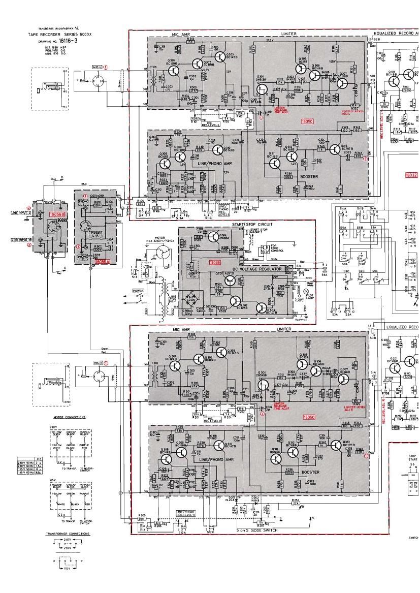 Tandberg 6000 X Schematic