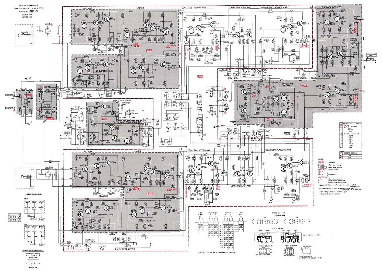 Tandberg 6000 X Schematic 2