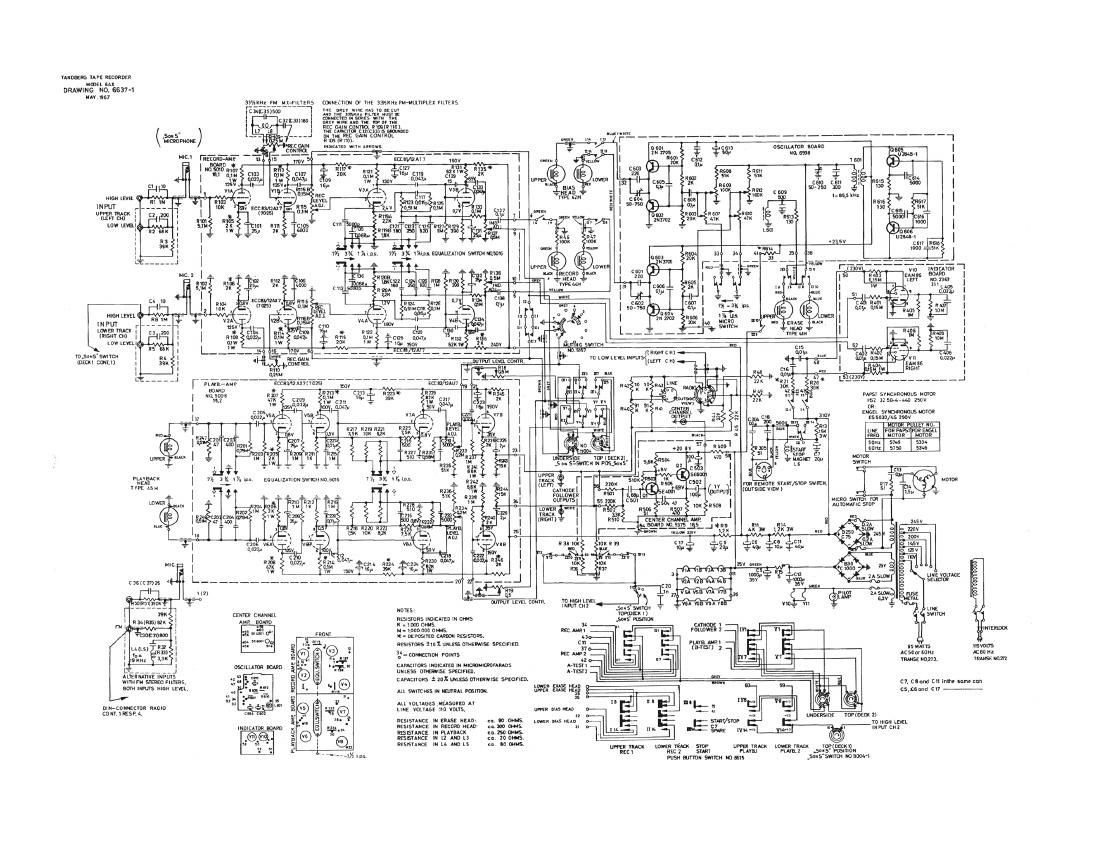 Tandberg 64 X Schematic 2