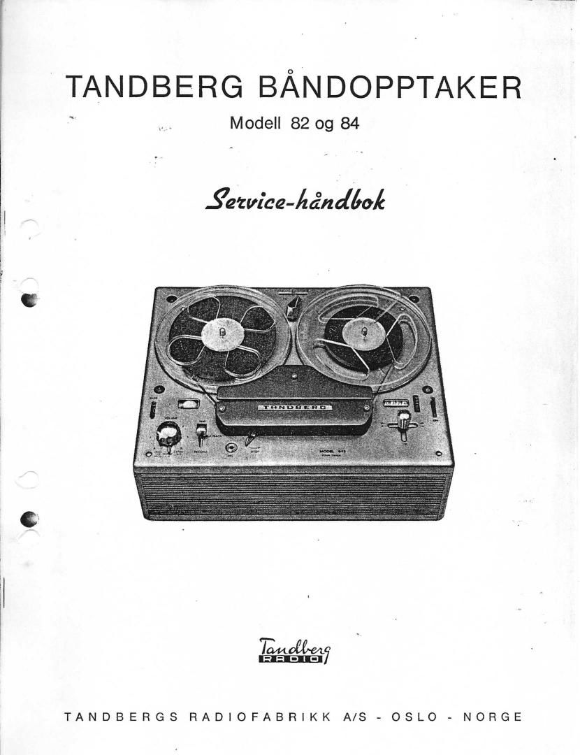 Tandberg 8 Service Manual