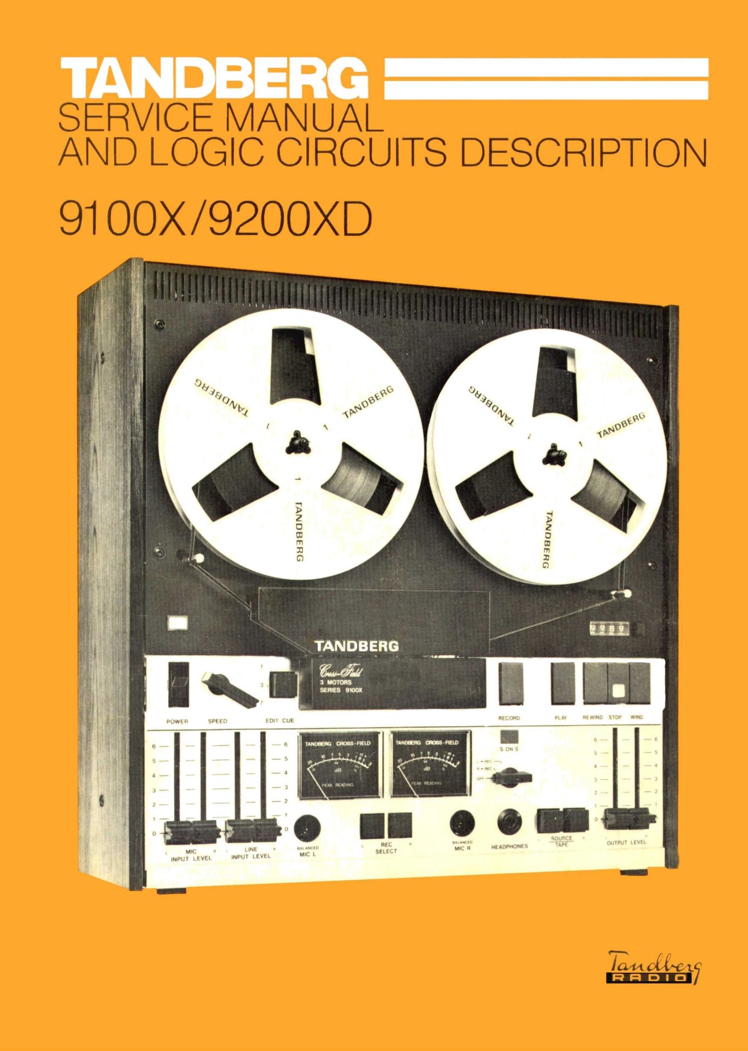 Tandberg 9100 X 9200 XD Service Manual