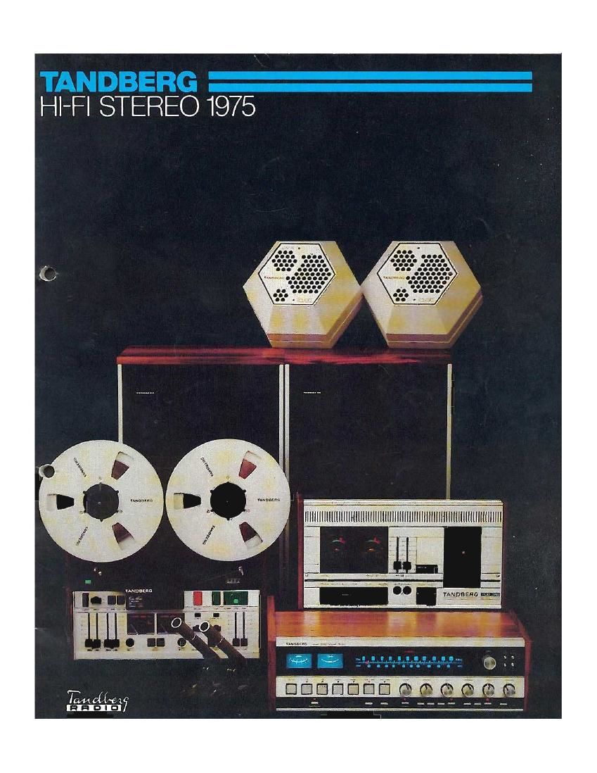 Tandberg Catalog 1975 1