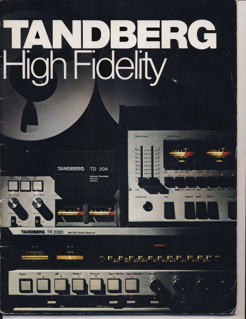 Tandberg Catalog 1979 1980