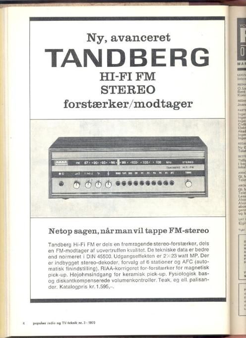 Tandberg hifi fm Article