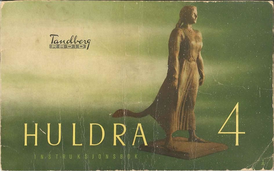 Tandberg Huldra 4 Owners Manual