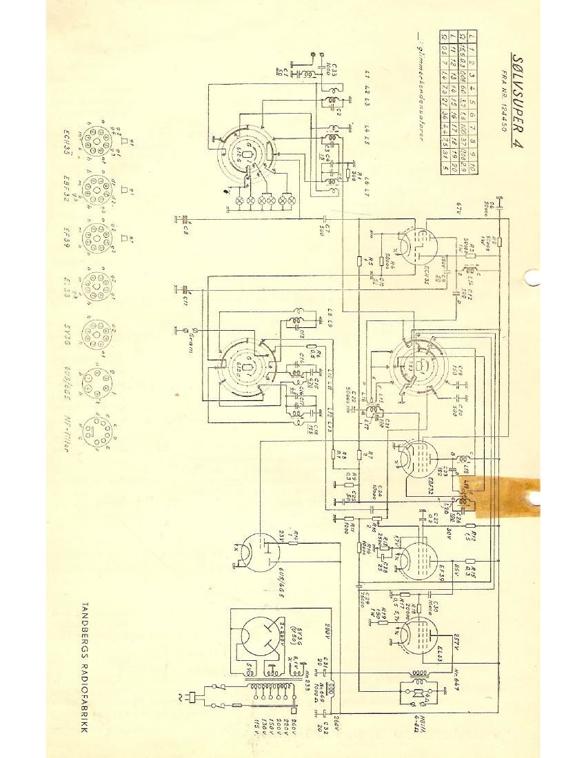 Tandberg Solvsuper 4 Schematic