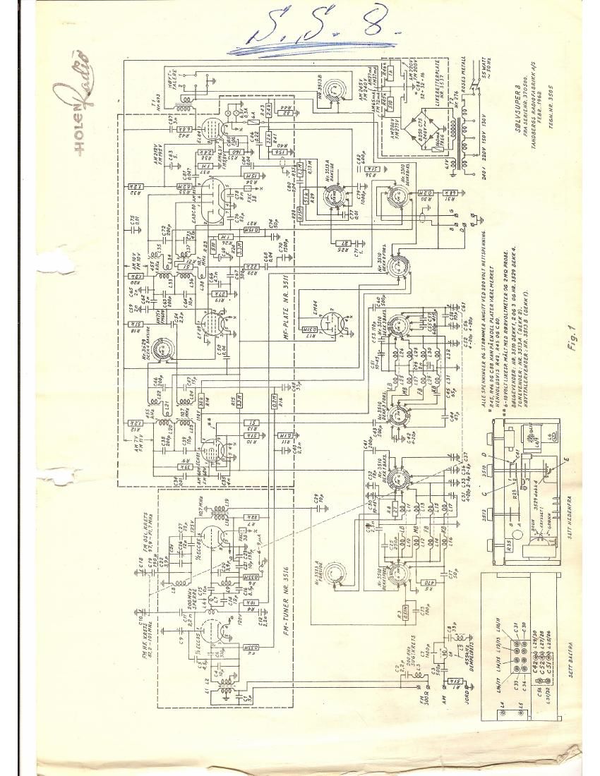 Tandberg Solvsuper 8 Schematic 2