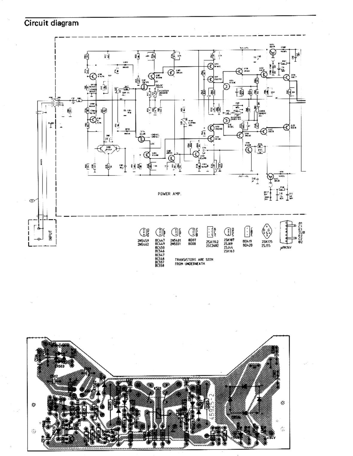 Tandberg TPA 3009 A Schematic