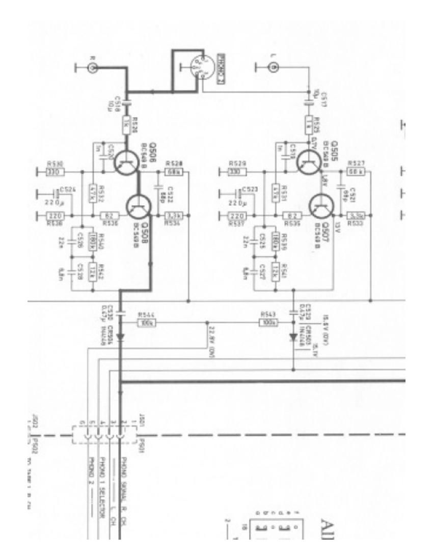 Tandberg TR 2080 Schematic