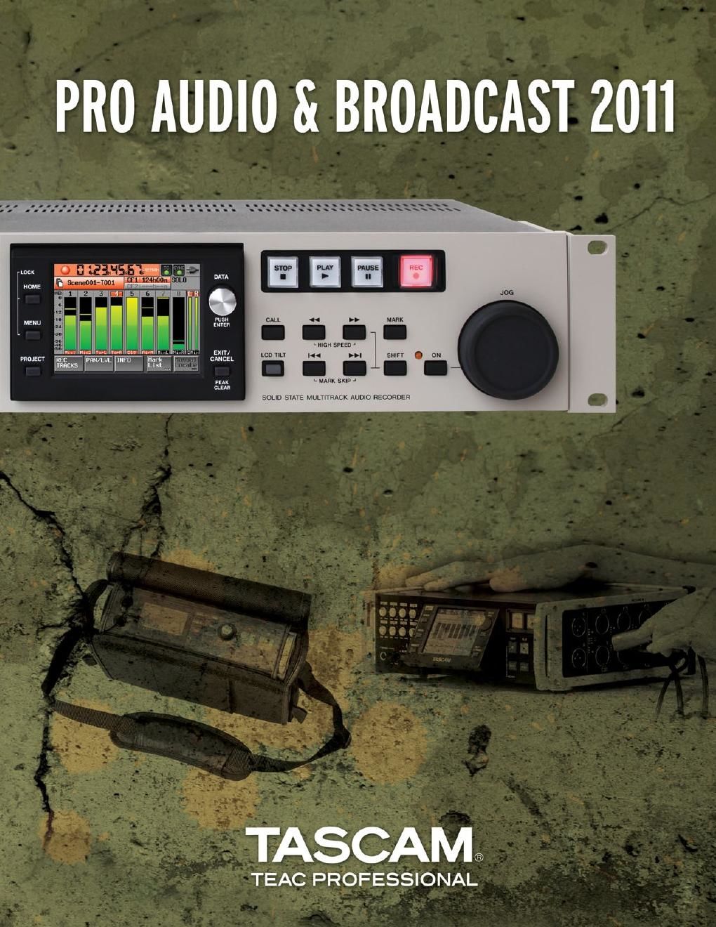 Tascam 2011 Catalog