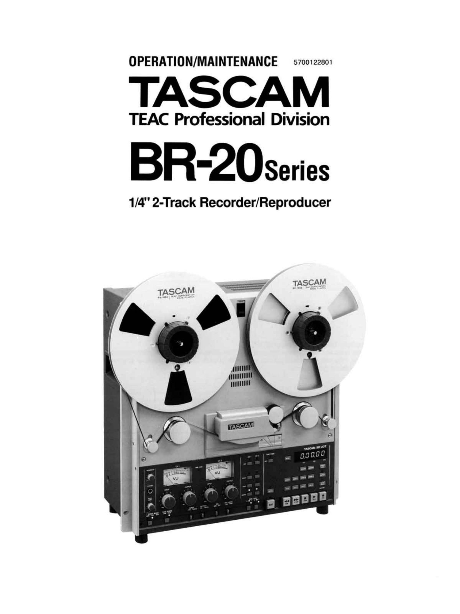 tascam br 20 owners manual