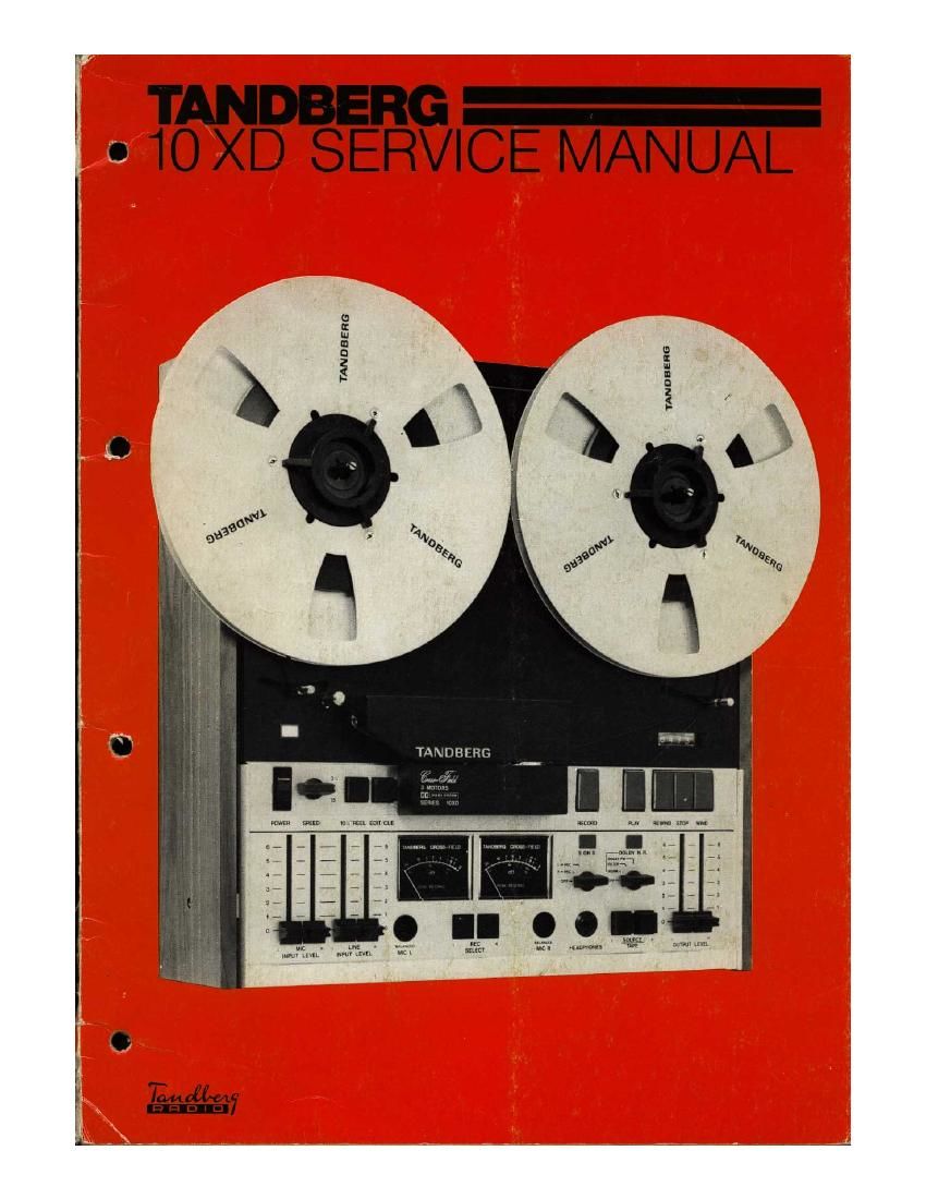 Teac 10 XD Service Manual
